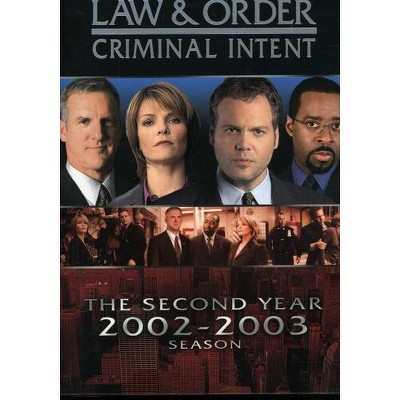 Law u0026 Order: Criminal Intent: The Second Year (dvd)(2002) : Target