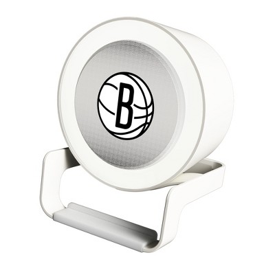 Keyscaper Brooklyn Nets Linen Night Light Charger and Bluetooth Speaker