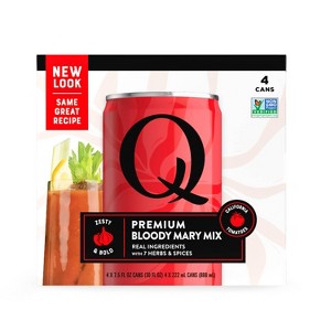 Q Mixers Bloody Mary - 4pk/7.5 fl oz Cans : Target