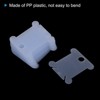 Unique Bargains PP Plastic Reusable Embroidery Floss Bobbins with Thread Clips 100 Pcs - 4 of 4