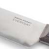 Martha Stewart Everyday 8 Inch Stainless Steel Chef Knife in Dark Gray with Wood Handle - 3 of 4
