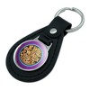 Willy Wonka And The Chocolate Factory Logo Black Leather Keychain - 2 of 4