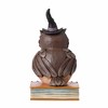 Jim Shore 5.5 Inch Halloween Hoot Owl Witch Hat Spell Book Bird Figurines - 2 of 3
