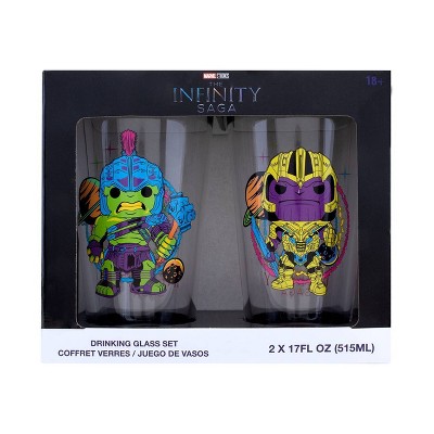 Funko Marvel Infinity Saga - 2pk Pint Glass Set