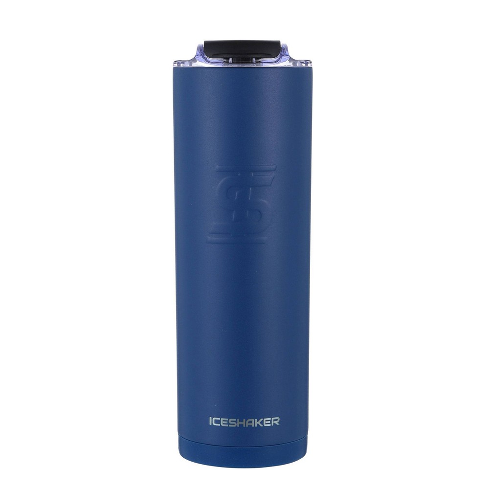 Photos - Glass Ice Shaker 20oz Skinny Steel Tumbler - Navy