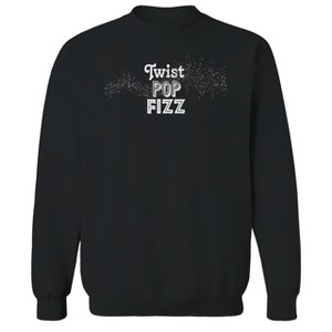 Rerun Island Men's Twist Pop Long Sleeve Graphic Cotton Sweatshirt - 1 of 1