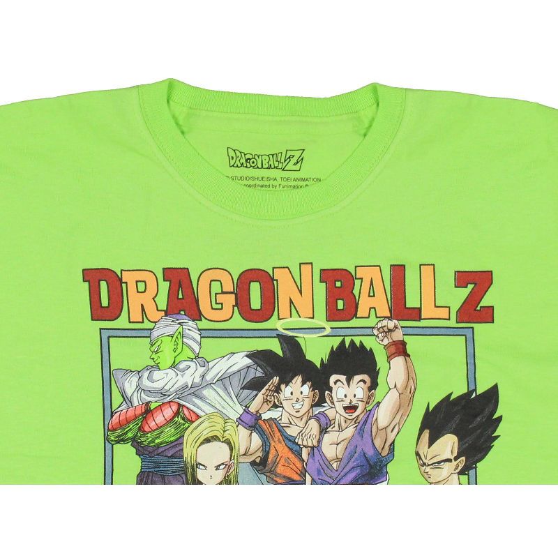 Dragon Ball Z Boys' Character Ensemble Anime Martial Arts Kids T-Shirt, 3 of 4
