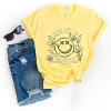 S.W.Smiley Peace Purpose Presence - Women's Short Sleeve Graphic T-Shirt - 2 of 4