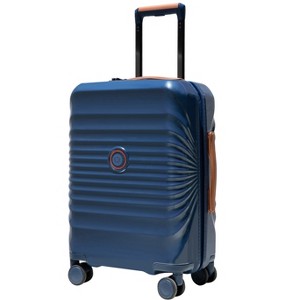 28"/24"/20" Luggage, Lightweight Suitcase with USB Port, Faux Leather Handle, Lockable Spinner Wheels 4Q -ModernLuxe - 1 of 4