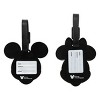 Mickey & Minnie Mouse Luggage Tag 2-Pack - Adorable Travel Companions! - 2 of 4