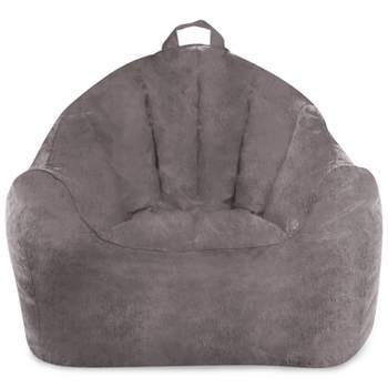 29" Malibu Lounge Faux Fur Bean Bag Chair - Posh Creations