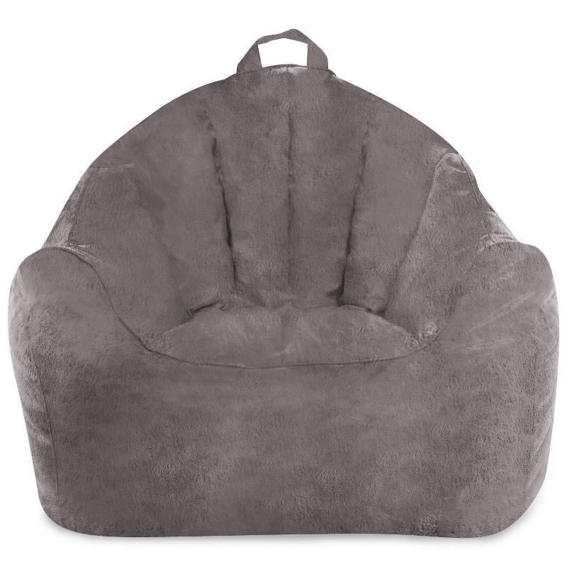 29" Malibu Lounge Faux Fur Bean Bag Chair - Posh Creations, 1 of 5