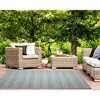 Liora Manne Miranda Stripes Indoor/Outdoor Rug.. - 4 of 4