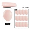 PartyWoo Balloons Light Pink Pastel Baby Pale Blush 12 Inch 50 pcs - 4 of 4
