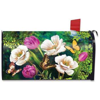 Butterflies And Poppies Spring Mailbox Cover Floral Standard Briarwood Lane