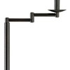 360 Lighting 60" High Green Pleated Shade Bronze Swing Arm Floor Lamp - 4 of 4