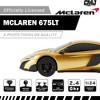 CMJ RC Cars: McLaren 675LT - Gold - 1:24 Scale, 2.4GHz, LED Headlights - 3 of 4