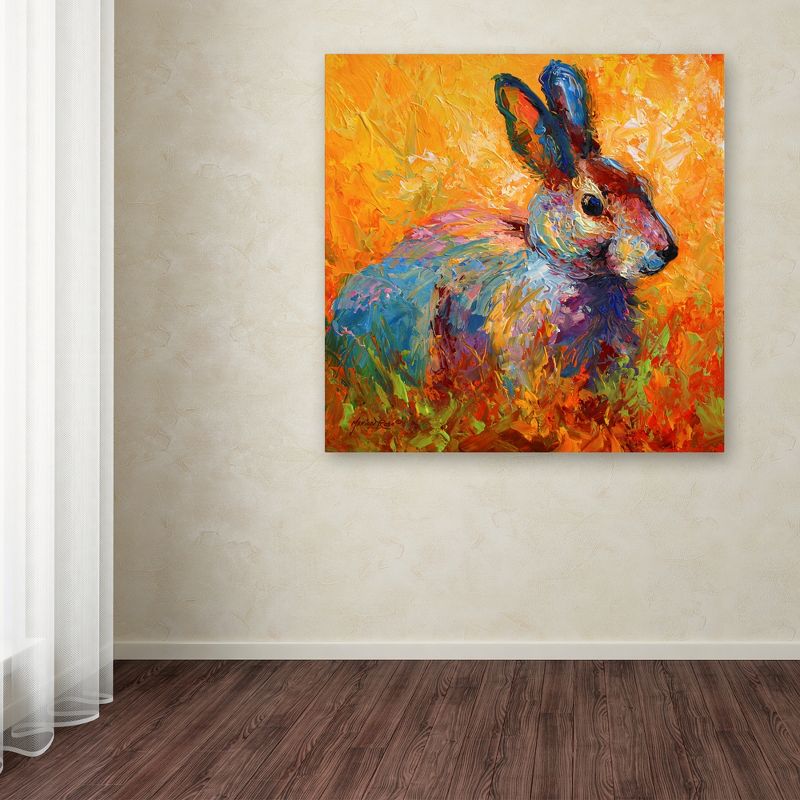 Trademark Fine Art -Marion Rose 'Bunny IV' Canvas Art, 3 of 4