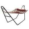 Heavy-Duty Steel Hammock Stand for 2 People, Portable Design,for 9.5 to 14 ft Hammocks,Ideal for Outdoor Balconies, porches, patios and backyards. - 4 of 4
