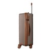 MAYEERTY 3-Piece Luggage Set Lightweight Travel Suitcases with TSA lock & Moulded Corner, Carry on Business Luggages, Brown - 20"/24"/28" - 3 of 4