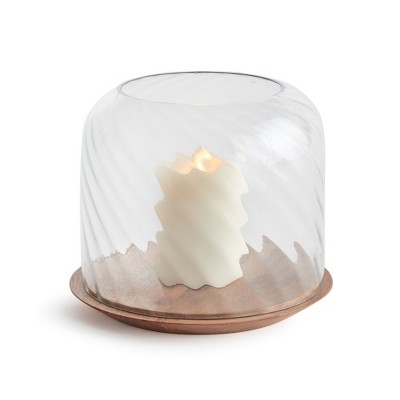 Plum & Post Nira Hurricane Candle Holder Medium