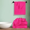 BAGOKIE 6 Packs Cotton Bath Towel Set - 4 of 4