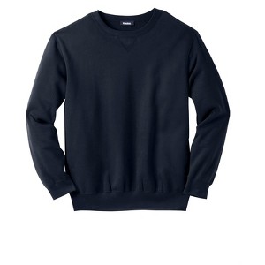 KingSize Men's Big & Tall Fleece Crewneck Sweatshirt - 1 of 4