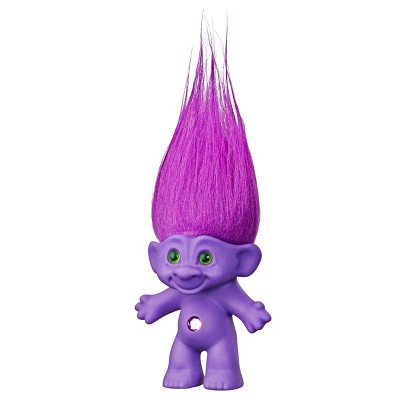 purple hair troll