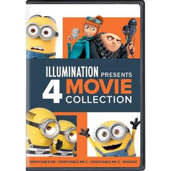 4-Movie Collection: Despicable Me / Despicable Me 2 / Despicable Me 3 / Minions (DVD)(2022)