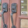 Unique Bargains Acrylic Self-Adhesive Decor Home Push Pull Door Sign 3 Pairs - 4 of 4