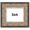 PosterPalooza | Photo Size Ornate Silver Picture Frame - UV Acrylic, Foam Board Backing, Hanging Hardware - 2 of 4