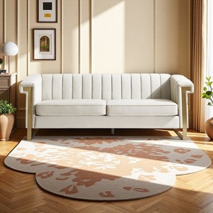 GDFStudio Calla 83.85'' 3-Seater Modern Chesterfield Velvet Upholstered Sofa - 1 of 4