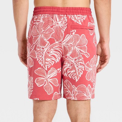 Мужские брюки Goodfellow & Co x Reyn Spooner Men's 7" Swim Trunks - Goodfellow & Co™ x Reyn Spooner Red M — фото 2