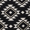 18" x 18" Hand Woven Southwest Geometric Patten Decorative Indoor/Outdoor Accent Throw Pillow - 3 of 4