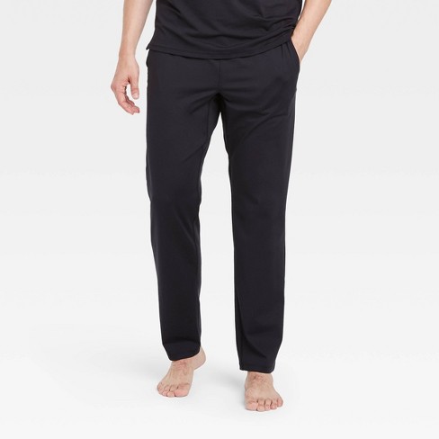 Men's Soft Stretch Tapered Joggers - All In Motion™ Black S : Target