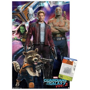 Trends International Marvel Cinematic Universe - Guardians of the Galaxy 2 - Group Unframed Wall Poster Prints - 1 of 4