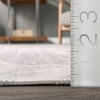Nuloom Gretta Abstract Stones Pet Friendly Machine Washable Area Rug, 4' x 6', Beige - 3 of 4