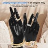 SereneLife Mannequin Jewelry Hand Display - Elegant and Durable Jewelry Stand for Rings, Bracelets, and Watches, White - 4 of 4