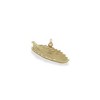Cheung's Elena Golden Cast Iron Leaf Tray - 3 of 4