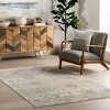 Nuloom Chava Floral & Paisley 4x6 Indoor Area Rug for Living Room Bedroom Dining Room Kitchen, Grey - 2 of 4