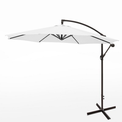 WestinTrends 10 Ft Outdoor Patio Cantilever Offset Umbrella
