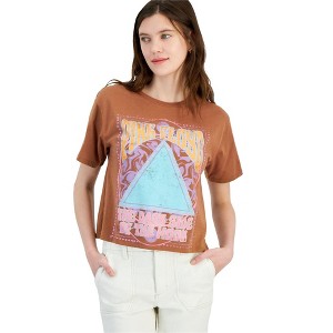 Hybrid Womens Pink Floyd Graphic T-Shirt - 1 of 2