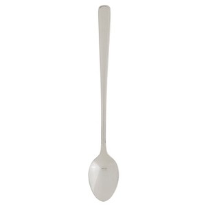 Fino 7.75-Inch Extra Long Stainless Steel Dessert / Iced Tea Spoon - 1 of 3