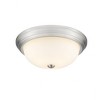 Millennium Lighting 3 - Light Flush Mount in  Brushed Nickel - 2 of 4