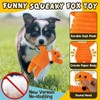 Itopfox 9 Pack Luxury Puppy Toys for Teething Small Dogs, Squeaky Chew Toys with Plush Fox, Ball & Rope for Training, Dental Health - 3 of 4