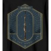 Hogwarts Legacy Magic Wand Crew Neck Long Sleeve Men's Black Sweatshirt - 2 of 3