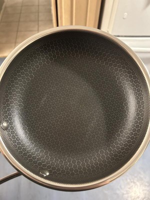 Hexclad 10 Inch Frying Pan And Tempered Glass Lid With Stay Cool Handles :  Target