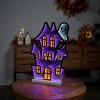 Haunted House w/Ghost Ekkolight 16"H - 2 of 2