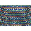 LA LEELA Men's Beach Summer Long Cover Up Vacation Lava Lava Sarong Hawaiian Beachwear Sarongs Samoan Swimwear For Men One Size Blue, Floral - 3 of 4