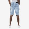 X RAY Men's Denim Cargo Shorts 12 Inches Inseam - 2 of 4